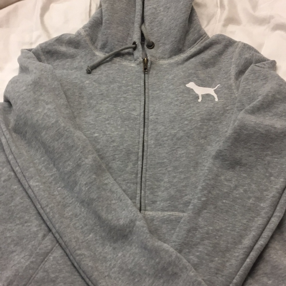 Victoria Secret PINK hoodie Size Small - Char Htr